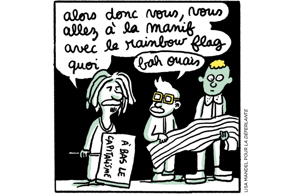 illustration Lisa Mandel La Déferlante 9 - Marie-Évangéline et le rasta blanc