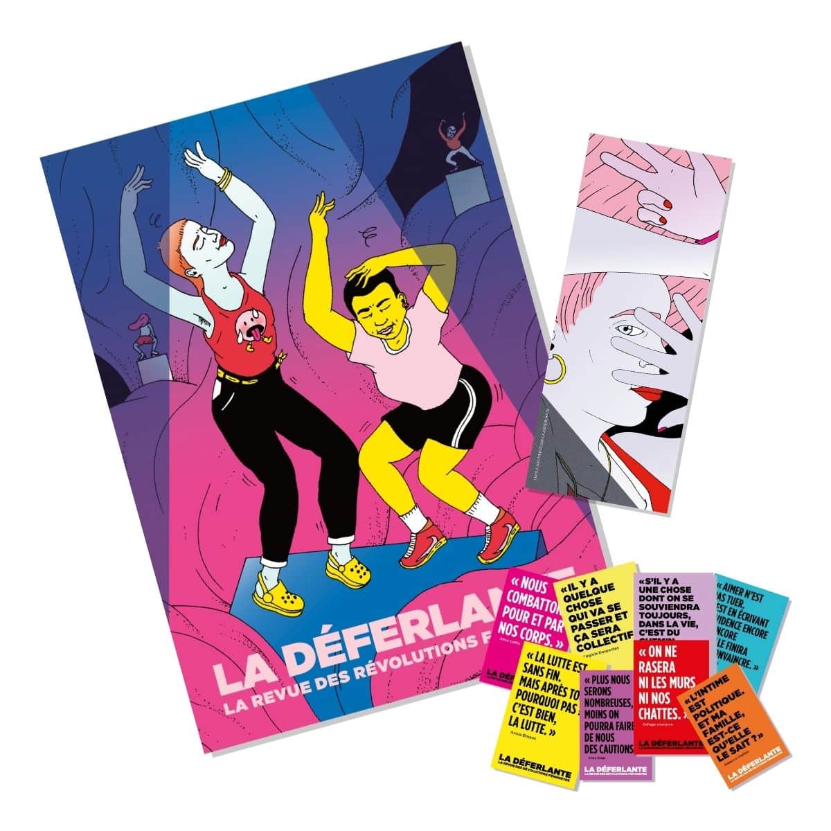 pack goodies Danser : affiche + marqye-page + stickers