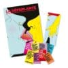 Pack goodies Baiser : affiche + marque-page + stickers