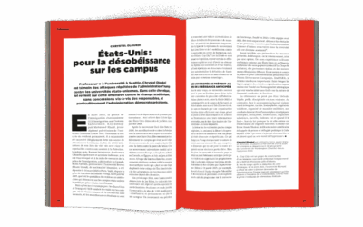 États-Unis : pour la désobéissance sur les campus