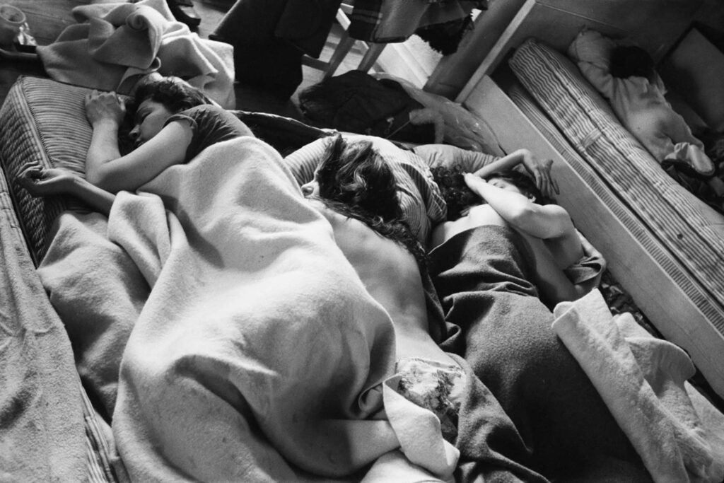 Sleepers, Revolutionary Women’s conference, Limerick, Pensylvannia, 1970.