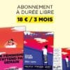 Abonnement à durée libre