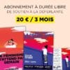 Abonnement de soutien