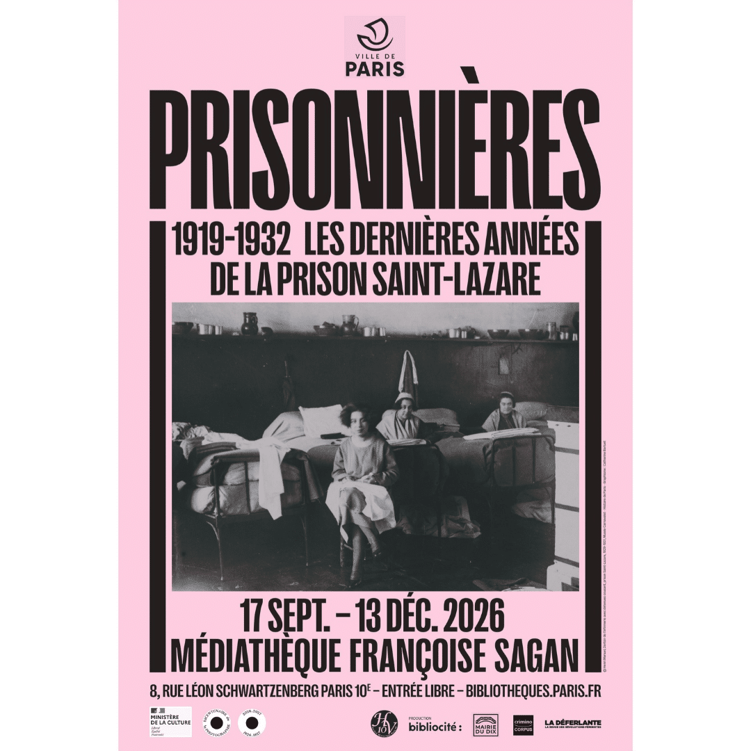 Expo Prisonnières à la Mediathèque Françoise Sagan